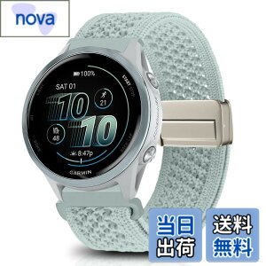 �y���������z[KeeFos] 20mm �o���h Garmin(�K�[�~��) Garmin Forerunner 170/170 Music 70/Approach J1/Forerunner 570 42mm/165/245/645/Approach S50/S44�Ή� �����o���h �i�C�����f�� ���C�o�b�N�� �}�O�l�b�g���o�b�N�� �ւ�