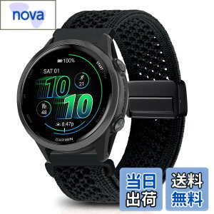 �y���������z[KeeFos] 20mm �o���h Garmin(�K�[�~��) Garmin Forerunner 170/170 Music 70/Approach J1/Forerunner 570 42mm/165/245/645/Approach S50/S44�Ή� �����o���h �i�C�����f�� ���C�o�b�N�� �}�O�l�b�g���o�b�N�� �ւ�