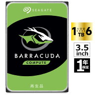 【全品最大2500円OFFクーポン】【使用0時間】Seagate BarraCuda 内蔵 HDD ハードディスク 6TB / 4TB / 3T…