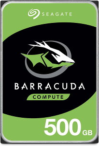 Vi Seagate BarraCuda  HDD n[hfBXN 500GB CMR 3.5C` SATA 7200rpm 6Gb/s 32MB PC oNi