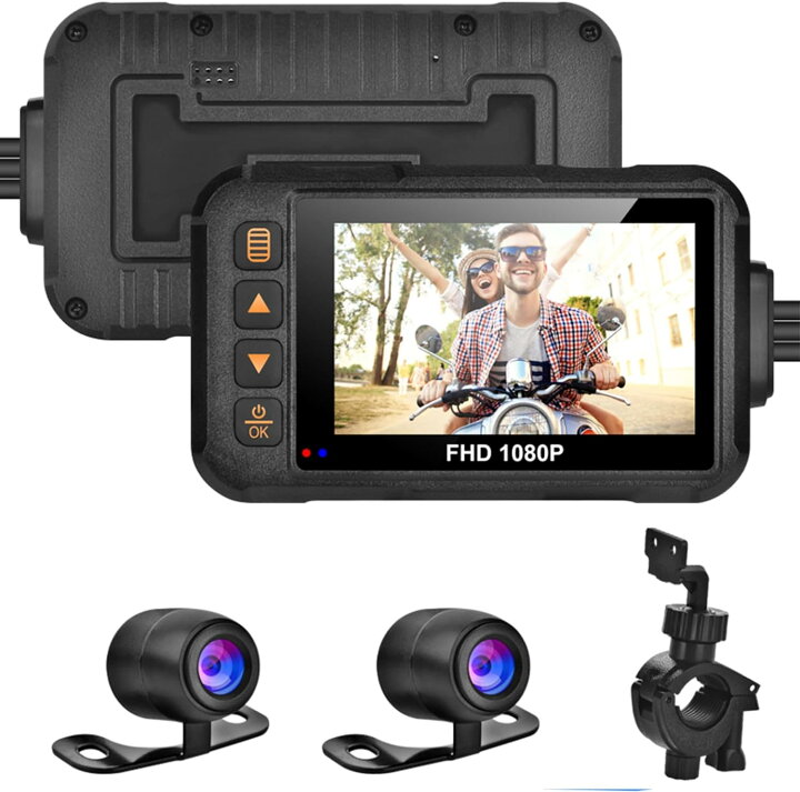 楽天市場】ドライブレコーダー バイク用 バイク ドライブレコーダー IP 