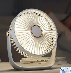 ����@ ���^ usb�t�@�� Type-C�Ή� �~�j ���t�@�� 360�x�p�x���� 1400mAh �ܒi�K���ʒ��� ���Y���� ���C�g�@�\�t�� USB�f�X�N�t�@�� �ȃG�l �y�� �A�E�g�h�A/�I�t�B�X/��/�w�Z/��/�L�b�`���K