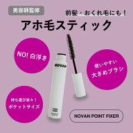 アホ毛スティック NOVAN POINT FIXER おくれ毛 前髪直し まとめ髪 前髪キープ ヘアスティック 人気 9g