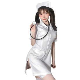ハロウィン コスプレ ワンピース グローブ 定番 かわいい 衣装 レッド 2点セット ナース風コスチューム ポリエステル セクシー 妖艶 コスチューム 可愛 ミニ丈 パーティ テーマパーク 大きいサイズ 文化祭 出会い Halloween衣装 仮装 cosplay 20代 30代 40代