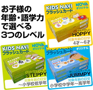 KIDSNAVI(フラッシュカード)※語学力にあわせた3レベルから選べます!【05P25Oct14】
