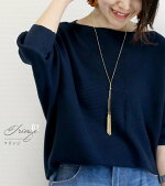 ループゴールドデザインネックレス