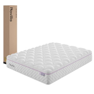 Novilla �}�b�g���X �V���O�� �Z�~�_�u�� �_�u�� �N�C�[�� �Ɍ�22cm 26cm ���x���_�[ �}�b�g���X �|�P�b�g�R�C���}�b�g���X �d��180N �������}�b�g���X 32D�����x �ʋC�� ���ϋv�� ���K �Q�S�n 10�N