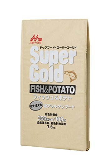 スーパーゴールド Supergold フィッシュポテト子犬・成犬用 7.5kg