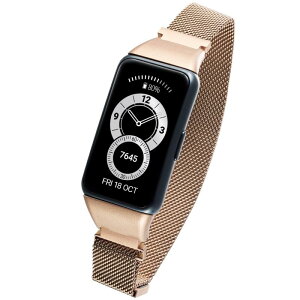 �G���R�� HUAWEI Band6 �����o���h �X�e�����X �~���l�[�[ ���[�Y�S�[���h SW-HU221BDSSMRG