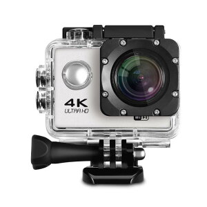 EXALT ウェアラブルカメラ アクションカメラ 1600万画素 2インチ液晶画面 WIFI搭載 1080P フルHD 170度広角レンズ 30M防水 (ホワイト)