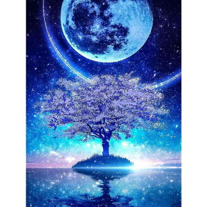 ダイヤモンドアートキット モザイクアート ダイアモンドビーズ絵画キット 5Dダイヤモンド絵画キット ビーズアート全面貼り付けタイプダイヤモンド塗装 クロスステッチキット 刺繍キット