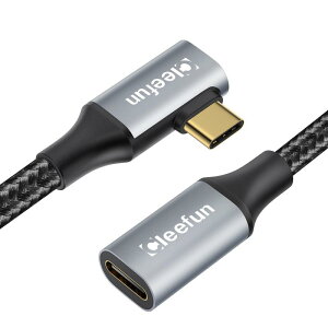 CLEEFUN USB C L���^ �^�C�vC �����P�[�u�� USB 3.1 Gen2(10Gbps) 100W/5A PD�}���[�d ���p C�^�C�v ���ϋv�i�C���� ���b�v�g�b�v/�^�u���b�g/�X�}�[�g�z���Ή�