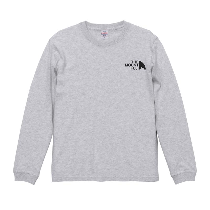 [THE MOUNT FUJI] ザ・マウントフジ おもしろ 富士山 Tシャツ お土産 静岡 山梨 長袖 ワンポイント