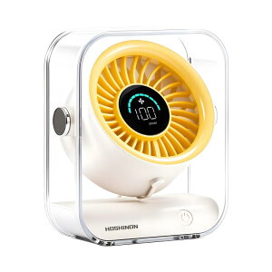 �z�V�m��(HOSHINON) ����@ �É� ���^ USB�[�d�� ���t�@�� �啗�� ��C�z�� �f�X�N�t�@�� Type-C�Ή� �����t���[�� �R���p�N�g ClearAir 1 �N���A�G�A [�����u�����h]