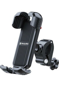 【日本のスマホ用品専門会社が開発】 ActyGo 自転車 バイク スマホホルダー 秒速装着/ロック 99%のスマホ/自転車対応