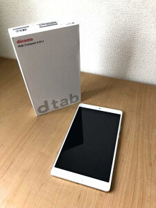 HUAWEI(t@[EFC) dtab compact 16GB S[h d-01J docomo