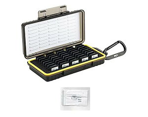 �������[�J�[�h�P�[�X ��e�� 40�� SD SDHC SDXC/NS/PSV/Cfexpress �J�[�h���[�P�[�X �ϏՌ� �h�o �h�� �J���r�i�t�� ���X�I���W�i�����S����N���[�i�[ 2�_�Z�b�g�i�������[�J�[�h�P�[�X�A�N���[�i