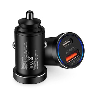 Hootek VK[\Pbg USB-C }[d  [d 2|[g J[`[W[ y38W/PDQC3.0Ή/USB-CUSB-A/^z  USB VK[\Pbg VKbg USB 12V/24VԑΉ iPhon