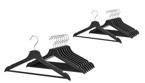 �ؐ��n���K�[ �u���b�N 16�{�Z�b�g IKEA BUMERANG �u�������O 902.385.35�y8�{×2�g�zBK