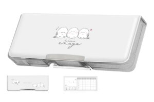 カミオジャパン コンパクト両面開きペンケース korokoro enaga シマエナガ 221297