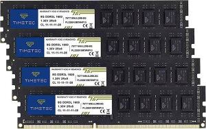 Timetec ^CebN fXNgbvPCp DDR3L 1600MHz PC3-12800/PC3L-12800 240 Pin 1.35V