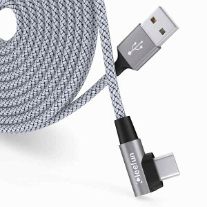 USB Type C L QC3.0Ή }[d ^CvC P[u I f[^] [dR[h  ϋviC҂ USB A to USB C 90°P[u SwitchAGalaxy NoteALGAGoogle PixelȂTyp