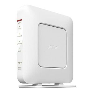 �o�b�t�@���[ WSR-1800AX4S/DWH [Wi-Fi 6(11ax)�Ή�Wi-Fi���[�^�[ 1201+573Mbps AirStation]