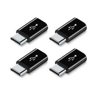 Micro USB to Type-CϊA_v^ 4Zbg }[d f[^[] OTG@\ microRlN^ AhChP[uA_v^[ }CN USB2.0 A_v^[ RlN^