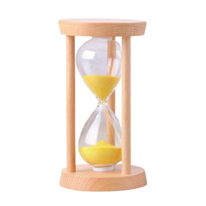 I'm so happy 砂時計 3分 5分 木製 サンドタイマー オシャレ インテリア かわいい サウナ 子供 時間管理