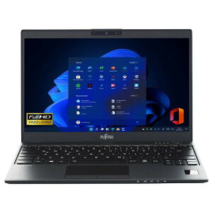 �yWin11���ځz�Ɍy�ɔ�FUJITSU LIFEBOOK U937 MS Office HB 2019 / FHD(1920x1080)/Core i5-7300U(2.6GHz)/8GB������/SSD 128GB/Web�J��������/13.3
