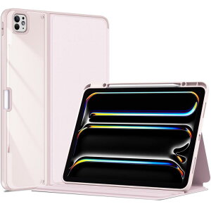 ProCase iPad Pro 13C` P[X M4 7 2024 y[ ϏՌ tHIJo[ 3̃X^h[h I[gX[vΉ