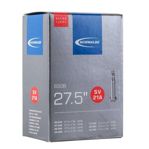 SCHWALBE(シュワルベ) 【正規品】27.5×1.50/2.40用軽量チューブ 仏式 40mmバルブ 21A-SV