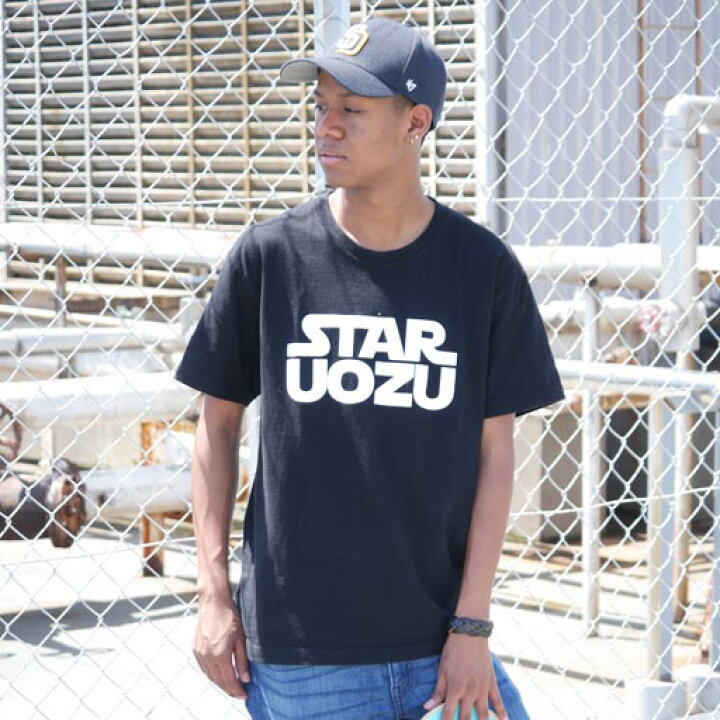 楽天市場 Star Uozu Tシャツ ブラック ホワイト サイズ展開 ｓ ｍ ｌ ｘｌ イイモノセレクトショップnowa