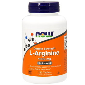 ★楽天Now Foods公式販売店★ L-アルギニン 1000mg 120粒 タブレット ナウフーズ アミノ酸 筋トレ 健康 ワークアウト【Now Foods】L-Arginine 1000mg 120Tab