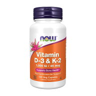 ★楽天Now Foods公式販売店★ ビタミンD3 ビタミンK2 120粒 ベジカプセル ナウフーズ【Now Foods】 Vitam…