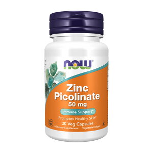 ���y�VNow Foods�����̔��X�������s�R�����_ 50mg 30�� �T�v�������g �~�l���� �h�{�⏕�H�i�yNow Foods�z ZINC PICOLINATE 50mg 30 VCAPS