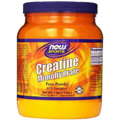 ★楽天Now Foods公式販売店★ ナウスポーツ クレアチンモノハイドレートパウダー1kg【NOW Sports】CREATINE MONOHYDRATE 2.2lbs