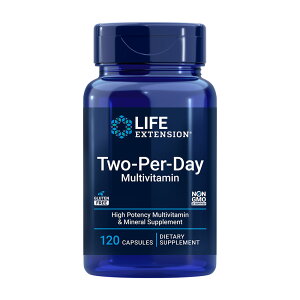 Life Extension, Two-Per-Day Multivitamin, 120Capsules