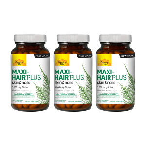 �y���������z 3�Z�b�g �r�I�`�� �}�L�V�w�A�[�v���X 5000mcg PABA�t���[ 120�� �x�W�J�v�Z�� ���e �J���g���[���C�t�yCountry Life�zMaxi Hair Plus Biotin 5,000 mcg PABA-free 120 Vegicaps 3set