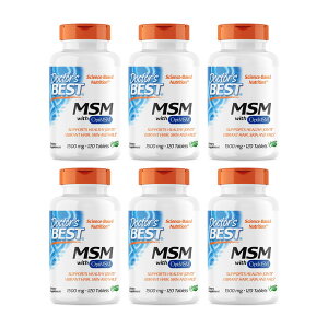 yz 6Zbg MSM 1500mg 120 ^ubg hN^[YxXgyDoctor's BestzMSM with OptiMSM, 1500 mg, 120 Tablets