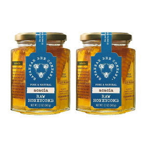 yz 2Zbg Toir[ AJVAnjJW[ I n`̑ 340gySavannah BeezAcacia Honeycomb Jar 12 OZ
