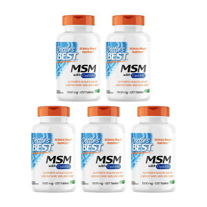 yz 5Zbg MSM 1500mg 120 ^ubg hN^[YxXgyDoctor's BestzMSM with OptiMSM, 1500 mg, 120 Tablets