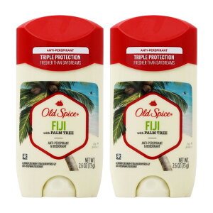 yz2Zbg tBW[EBYp[c[ A`p[Xsg&fIhg 73g I[hXpCX āyOld SpicezFiji with Palm Tree Anti-Perspirant & Deodorant 2.6 oz 2set