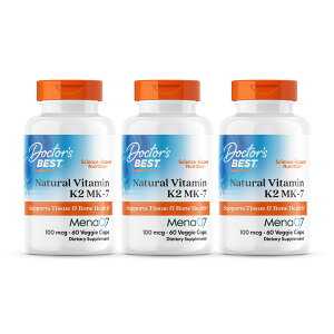 yz 3Zbg VRr^~ r^~K2 MK-7 iQ7z 100mcg 60 xWJvZ hN^[YxXgyDoctor's BestzNatural Vitamin K2 MK-7 with MenaQ7 100 mcg, 60 Veggie Caps