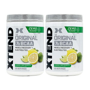 Xtend, 2-SET KOREA Xtend The Original BCAA Lemon-Lime Squeeze 30 Servings, 14.3oz