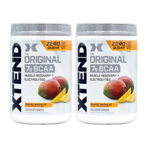 Xtend, 2-SET KOREA Xtend The Original BCAA Mango Madness 30 Servings, 14.3oz