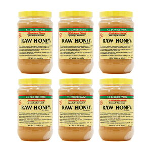 yz6Zbg ANX VR݂͂ [nj[ 623g I A IL@͔|̐ CGXGRr[t@[YyYS Eco Bee FarmszRaw Honey 22 oz US Grade A