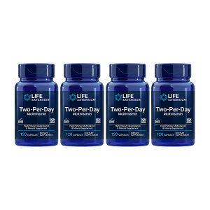 Life Extension, 4-SET Two-Per-Day Multivitamin, 120Capsules