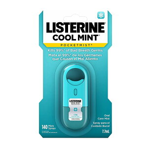 yz |Pbg ~Xg N[~g 7.7ml Xe I[PA L }EXXv[yListerinezPocket Mist Cool Mint 7.7 ml