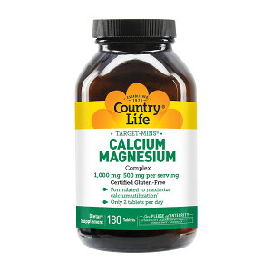 yz JVE }OlVE RvbNX 180 ^ubg Jg[CtyCountry LifezCalcium-Magnesium Complex, 180 Tablets